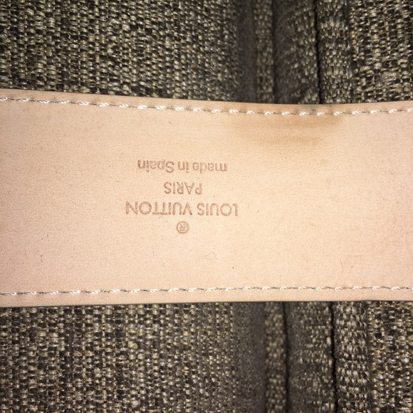 Louis Vuitton belt size 38 100% Real - Picture 3 of 8